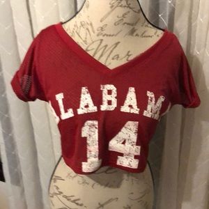 Alabama Chick-a-d crop top